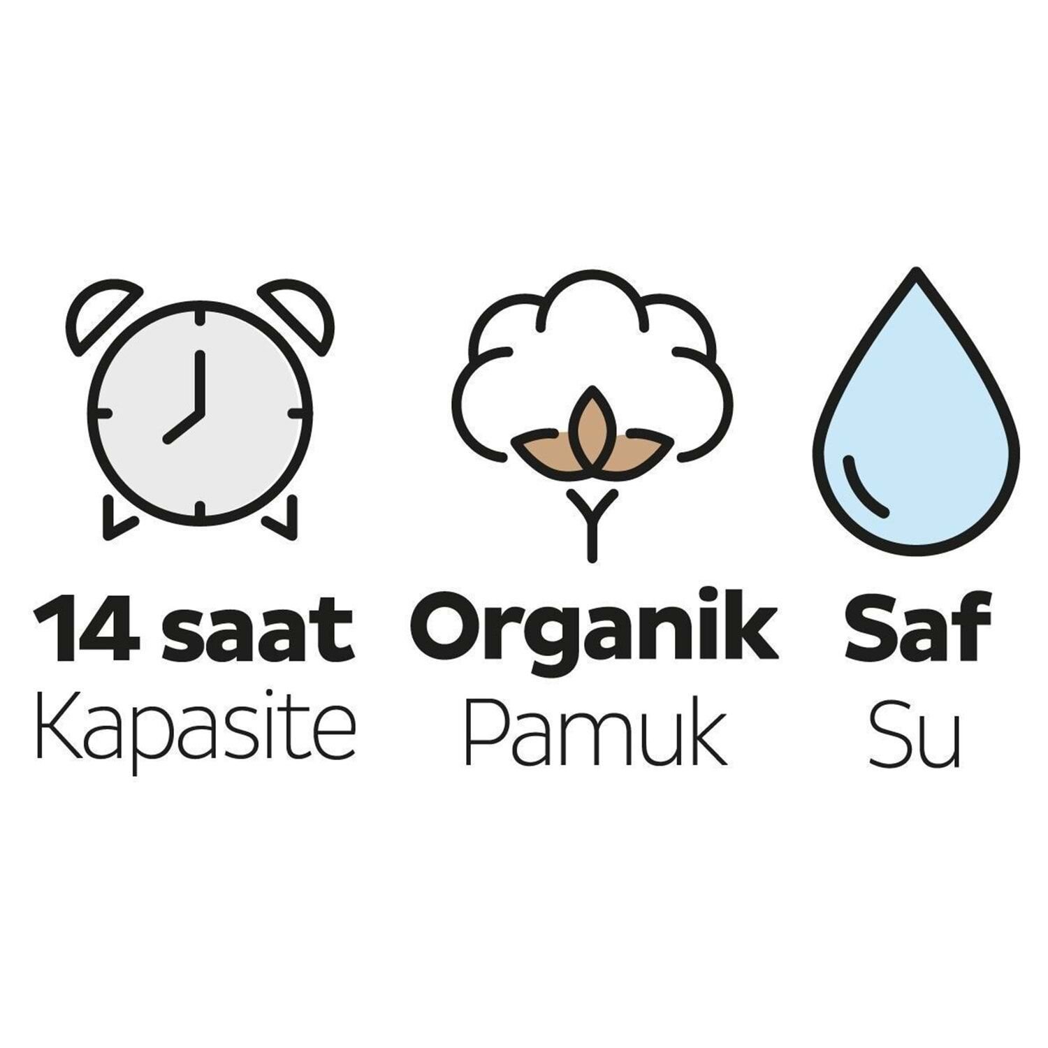 içerisinde yer alan emici tanecikler kumaş yapısındadır ve ürünün her bölgesinde bulunur.Bu sayede yıpranma