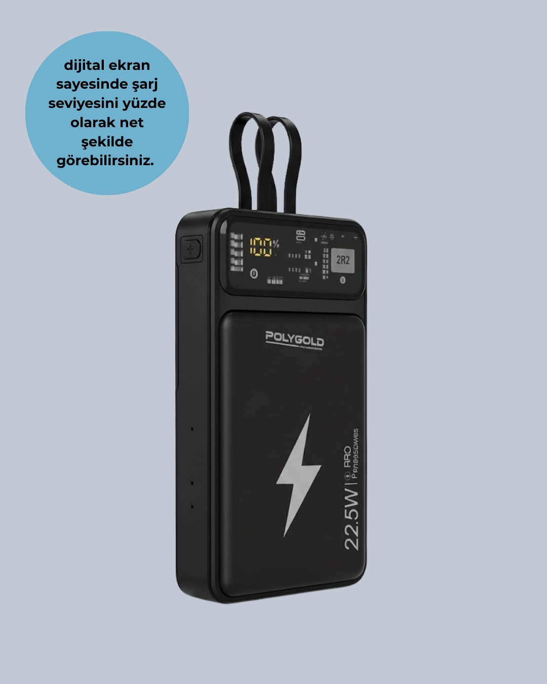 Tasinabilir Powerbank 225w Hizli Sarj Destekli 424645962 Sw1080sh1350 700x875 Taşınabilir Powerbank 22.5W Hızlı Şarj Destekli najmaddin.com hızlı kullanım kolaylığı sağlar. Böylece dışarıda