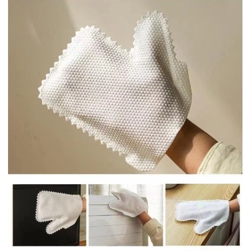 yüksek kaliteli mikrofiber sayesinde en ince tozları bile kolayca yakalar. Pakette 10 adet bulunan eldivenler