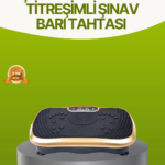 Titreşimli Egzersiz Platformu Evde Fitness ve Kas Güçlendirme