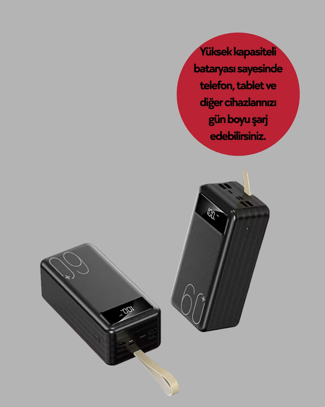 Tum Cihazlarla Uyumlu Led Fenerli 4 Cikisli Powerbank 284458378 Sw1080sh1350 700x875 Tüm Cihazlarla Uyumlu LED Fenerli 4 Çıkışlı Powerbank najmaddin.com Bu taşınabilir şarj cihazı