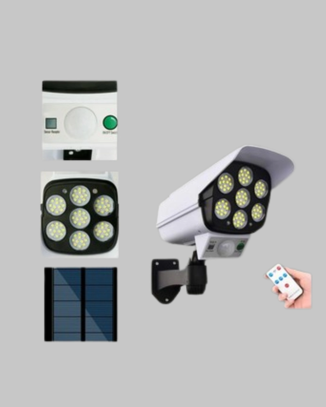 Uzaktan Kumandali Gunes Enerjili Led Guvenlik Lambasi Kamera Tipi Hareket Sensorlu 443606525 Sw1080sh1350 700x875 Uzaktan Kumandalı Güneş Enerjili LED Güvenlik Lambası Kamera Tipi Hareket Sensörlü najmaddin.com aynı zamanda güvenlik algısını artırır. Ev ve iş yerleri için ideal bir çözümdür.Polikristal solar paneli sayesinde gün boyu enerji toplar ve gece otomatik olarak çalışır. Kabloya ihtiyaç duymadığı için montajı son derece pratiktir. Elektrik tesisatı gerektirmeden kullanılabilmesi