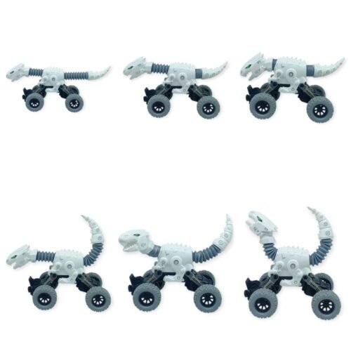 Uzayan Dinazor Arabalar 18 cm - Beyaz