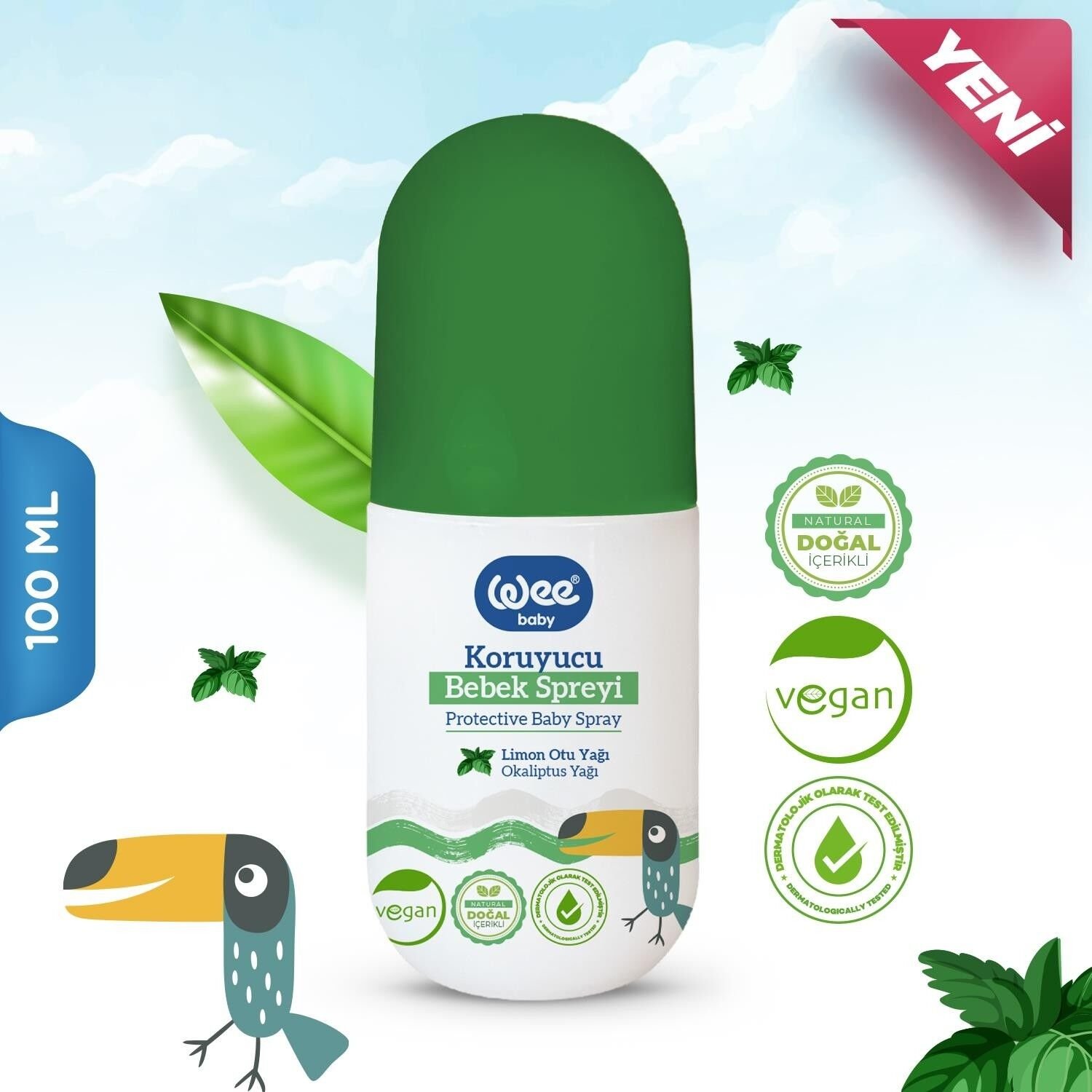 Wee Baby Koruyucu Bebek Spreyi 100 Ml 255714 700x700 Wee Baby Koruyucu Bebek Spreyi 100 ml najmaddin.com önce avucunuza sıkmak suretiyle
