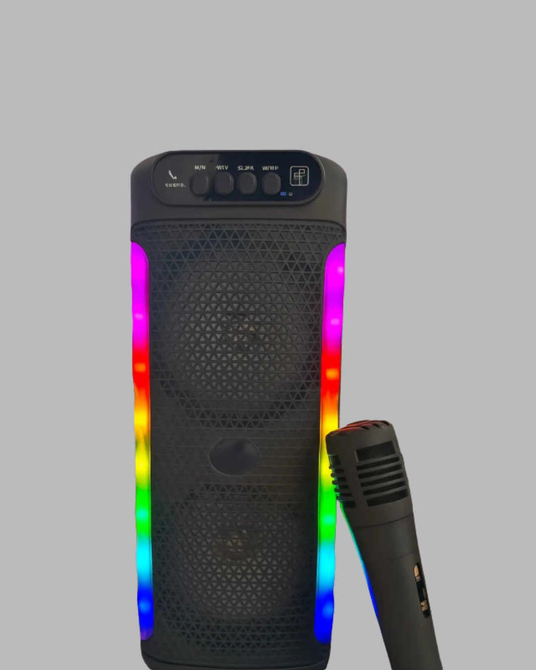 Yuksek Ses Guclu Kablosuz Hoparlor Karaoke Mikrofonlu 475714334 Sw1080sh1350 700x875 Yüksek Ses Güçlü Kablosuz Hoparlör Karaoke Mikrofonlu najmaddin.com net ve güçlü sesler sunarak açık alan etkinliklerinde bile müziğin tüm detaylarını hissettirir. RGB ışık sistemi