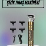 Saç Sakal Vücut Tıraş Makinesi Çizik Atma Makinesi Paslanmaz Çelik