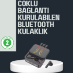 Kablosuz Bluetooth 5.0 Kulaklık – 300mAh Şarj Kutusu