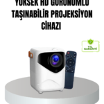 Taşınabilir 1080P HD Akıllı Projektör – 64GB Dahili Hafıza