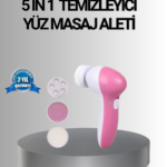 5 Başlıklı Yüz Masaj Aleti – Cilt Temizleme