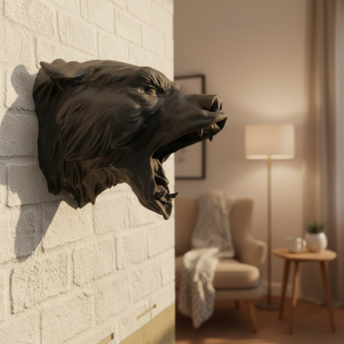 Siyah Ayı Duvar Aksesuarı