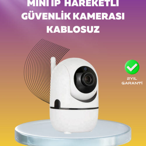 1080P WiFi Akıllı Güvenlik Kamerası – Pan & Tilt