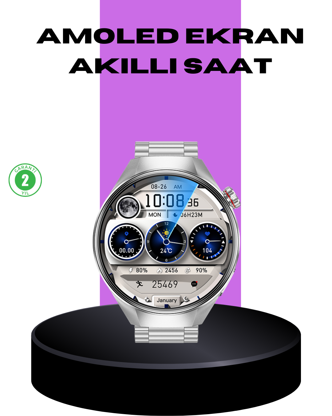 1 62 2 700x875 Akıllı Saat Metal Kordonlu Tam Ekran AMOLED – Arama ve Sağlık Takip Özellikli najmaddin.com Akıllı Saat Metal Kordonlu Tam Ekran AMOLED – Arama ve Sağlık Takip Özellikli