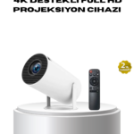 4K Destekli Full HD Projeksiyon Cihazı – 130 inç Geniş Ekran