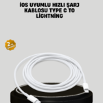 30W Hızlı Şarj Destekli 5.0A Type-C Kablo Veri Aktarım Özellikli