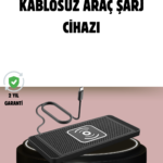 Manyetik Kablosuz Araç Şarj Cihazı – Hızlı Şarj