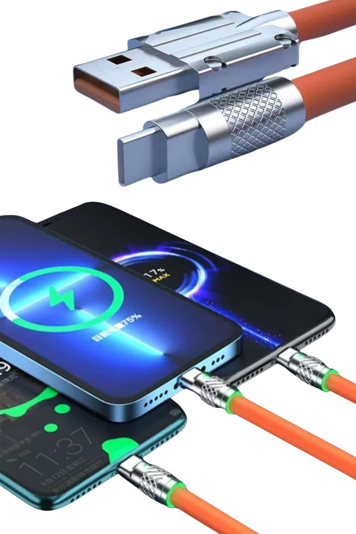 10 10 700x1050 Android ve İOS Uyumlu 180 Derece Type-c Şarj Kablosu najmaddin.com Android ve İOS Uyumlu 180 Derece Type-c Şarj Kablosu - Görsel 4