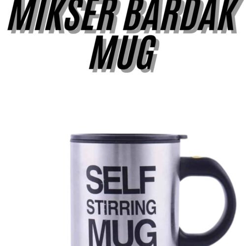 Karıştırıcı Özellikli Mikser Kupa Bardak Kompakt Taşınabilir Mug