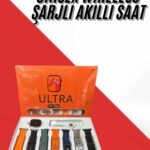 Unısex 7 Kordonlu Çok Fonksiyonlu Nabız Ölçer Uyku ve Sağlık Takibi