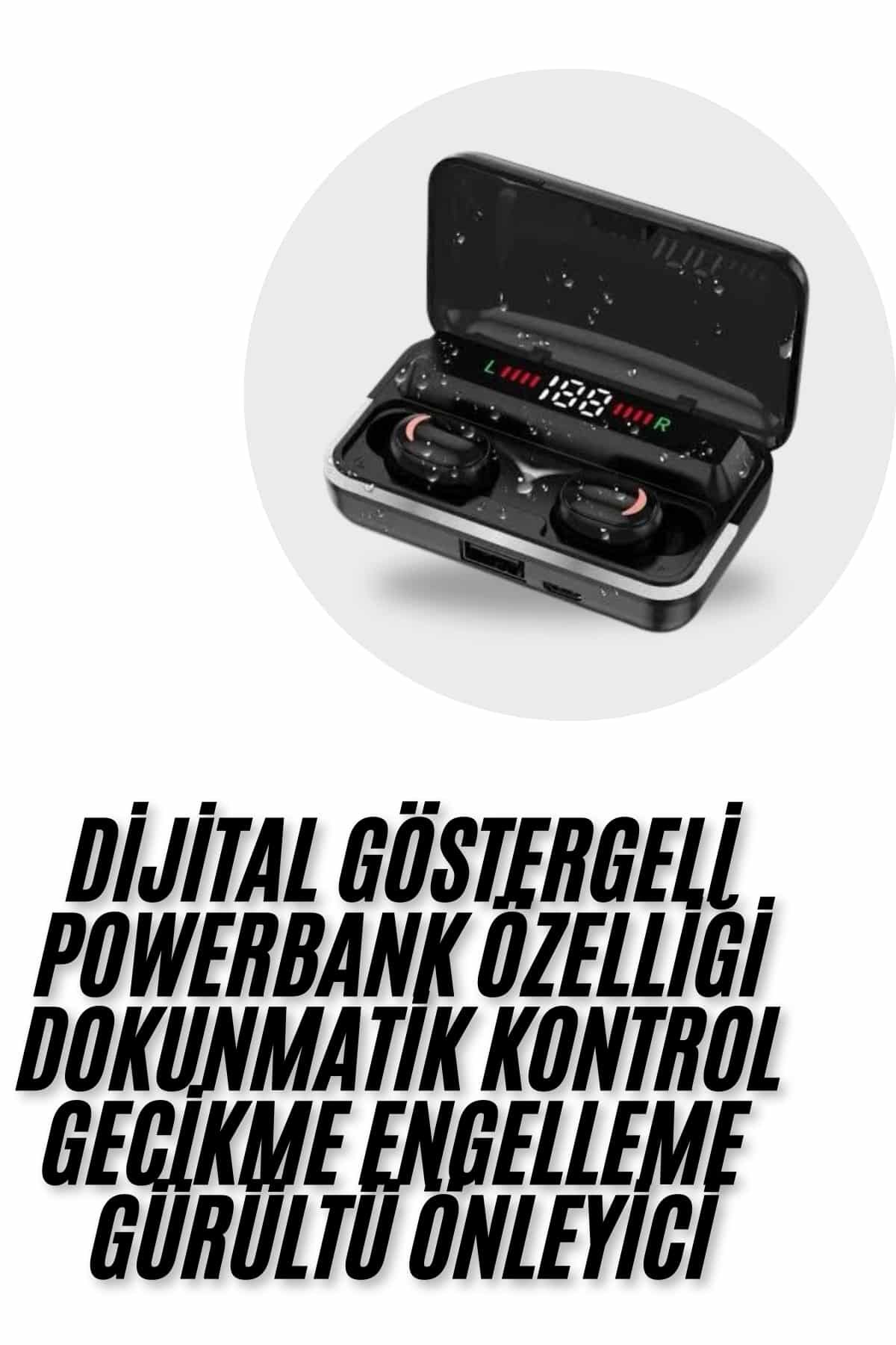 12 22 700x1050 Bluetooth Kulaklık Dijital Şarj Göstergeli Powerbankli Bass Özellikli Kablosuz Kulakiçi 5.1 Mikrofonlu najmaddin.com tek şarjla 4-5 saat kullanım süresi sunarak uzun süre kesintisiz bir deneyim sağlar. 10 metreye kadar kesintisiz bağlantı menzili