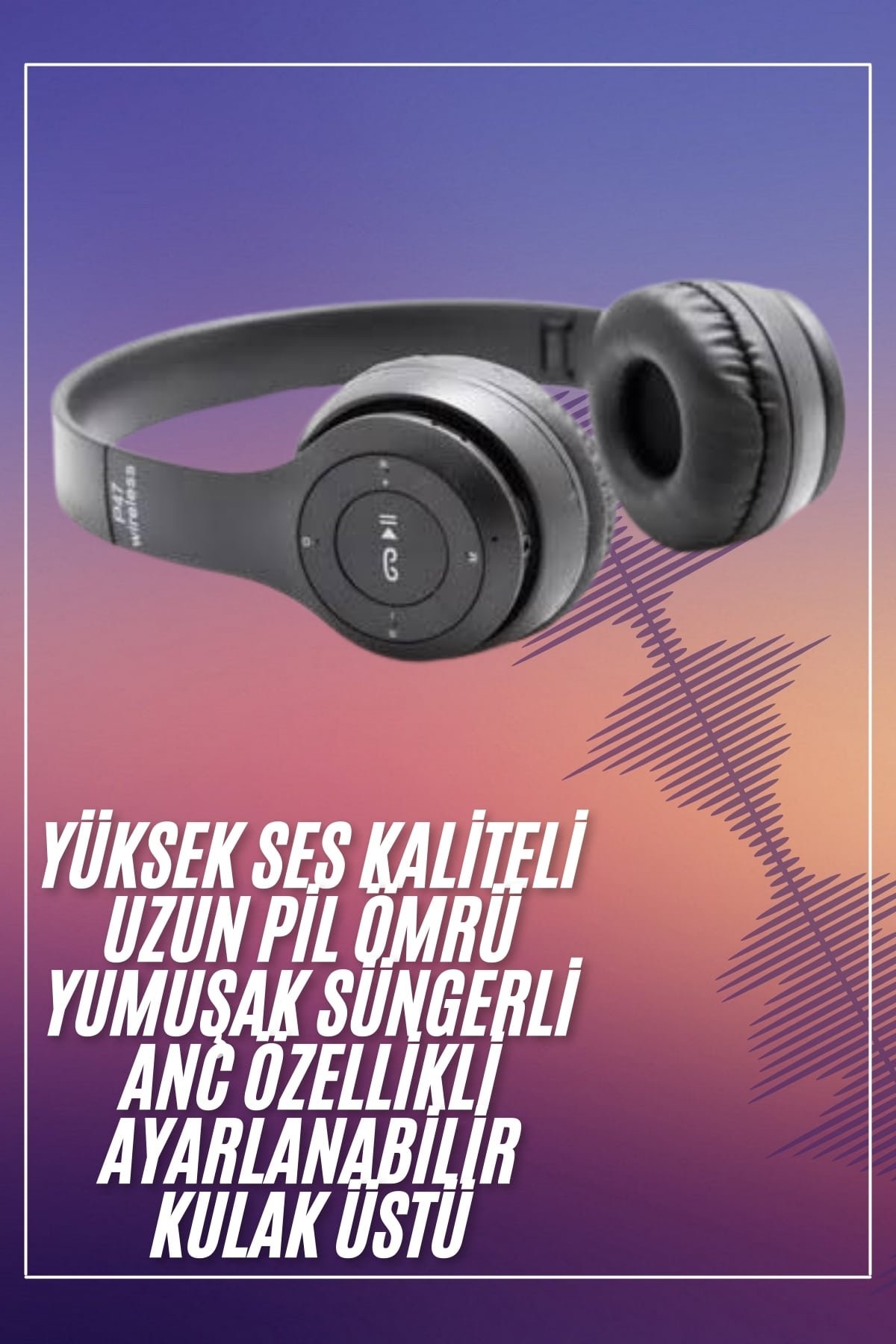 12 6 1 700x1050 Bluetooth Kablosuz Kulaklık Siyah Wireless 5.0 Kulak Üstü Uzun Pil Ömrü najmaddin.com suya ve tere dayanıklılık özelliği ile spor aktiviteleri yaparken veya yağmurlu havalarda rahatça kullanılabilir. Bu