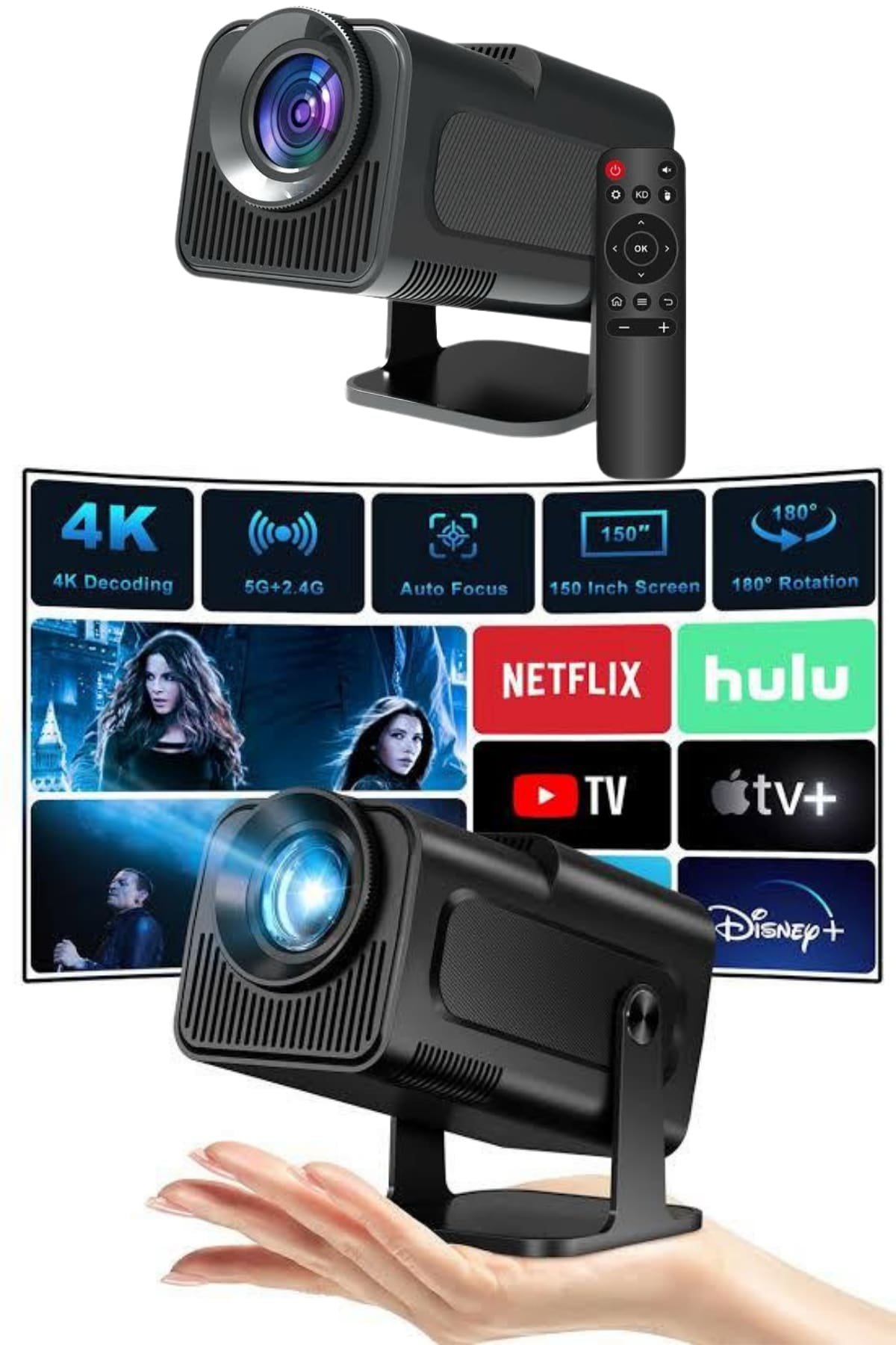 12 74 1 700x1050 Projektör Siyah Android Taşınabilir Sinema Projeksiyon Wifi Destekli En Güncel Sürüm Akıllı najmaddin.com sinema ve oyun tutkunları için çok yönlü bir eğlence merkezi olarak öne çıkar. Evde film izlemek