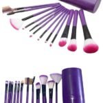 12 Parça Profesyonel Makyaj Fırçası Far Fırçası Allık Fırçası Yumuşak Kıllı