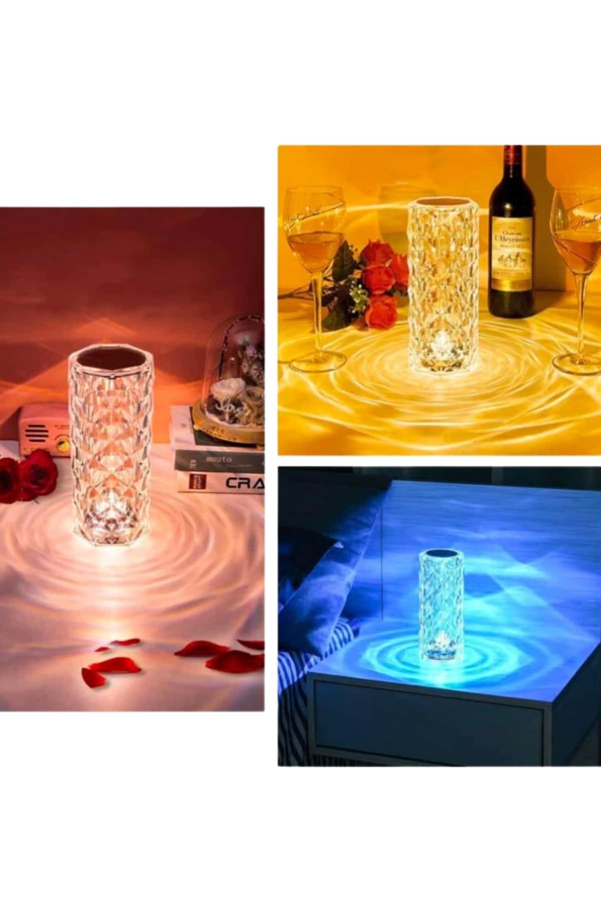 13 24 700x1050 Masa ve Gece Lambası Şık ve Dayanıklı Sensörlü Şarjlı Kristal Lamba najmaddin.com bulunduğu ortama zarafet katar. E10 duy tipi ile geniş uyumluluk sunan ürün