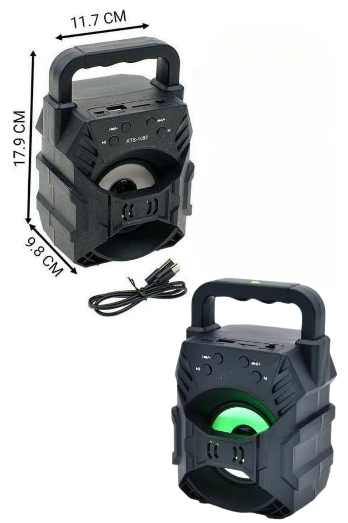 14 5 700x1050 Kablosuz Bluetooth Hoparlör Ses Bombası RGB Işıklı Taşınabilir Yüksek Ses Kaliteli najmaddin.com fonksiyonelliği ve estetik tasarımıyla dikkat çeken bir modeldir.