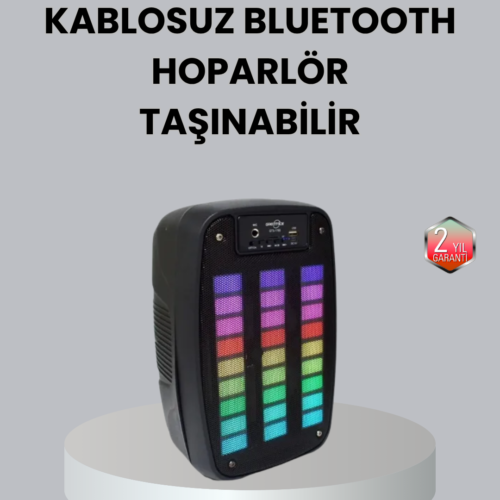 Kablosuz Bluetooth Müzik Cihazı – 2 Saat Batarya Süresi