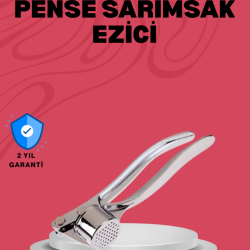 Sarımsak Ezici Kolay Kullanım ve Dayanıklı Gövde