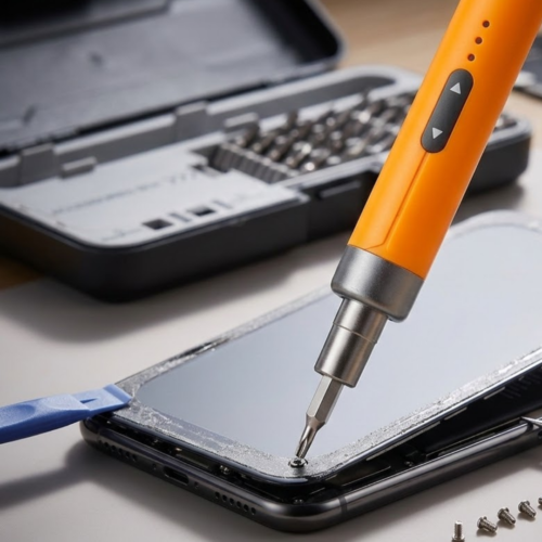 Profesyonel Elektrikli Tornavida Seti 600mAh Şarjlı 38 Parça Hassas Vida Seti