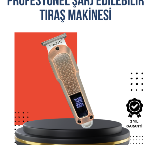 Profesyonel Saç Tıraş Makinesi – 7000RPM Güçlü Motor ve 4 Kademeli Ayar