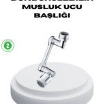 Dönebilir Musluk Başlığı – Lavabo Temizliği ve El-Yüz Yıkamada Maksimum Rahatlık