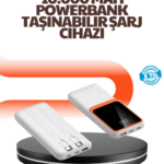 Taşınabilir 10000 mAh Powerbank – Dijital Göstergeli