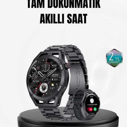 Spor ve Sağlık Takip Özellikli Akıllı Saat – Kalp Atış