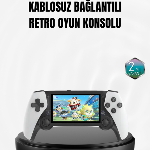 4.3 İnç Ekranlı Retro Oyun Konsolu – 64 GB Hafızalı