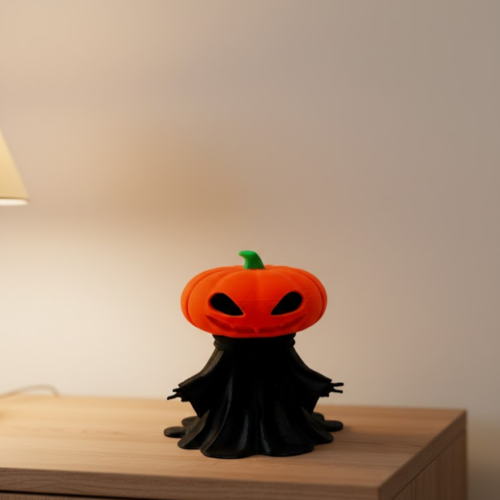 Cadılar Bayramı Temalı Balkabağı Figür 9cm Dekor Objesi