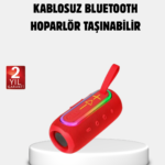 Yeni Nesil Bluetooth Taşınabilir Hoparlör – Enerji Tasarruflu