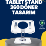 Evrensel Tablet Tutucu Stand Oyun ve Video İzleme İçin