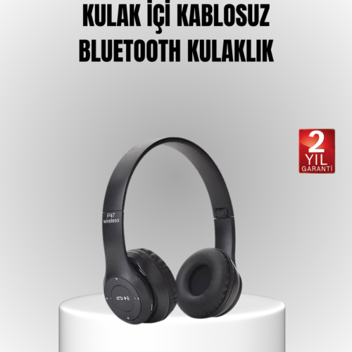 Bluetooth Kablosuz Kulaklık – Extra Bass