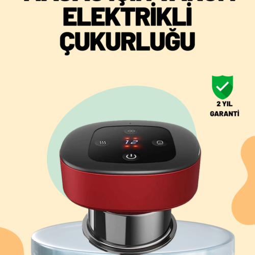 4’ü 1 Arada Elektrikli Çukurluk Masaj Seti Isı Masaj ve Kırmızı Işık