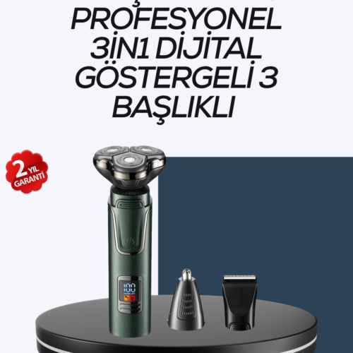 Kuru Kullanıma Uygun Erkek Tıraş Makinesi