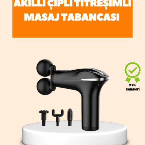 Titreşimli Masaj Aleti Şarjlı Masaj Tabancası Spor Sonrası Kas Gevşetici