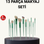 13’lü Yumuşak Kıllı Makyaj Fırça Seti – Profesyonel Kalite