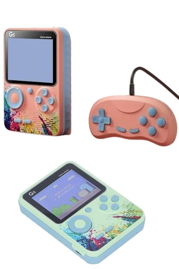 3 3 44ea A2d 3.5 İnç Klasik Retro LCD Ekran 500 Oyunlu Oyun Konsolu Taşınabilir najmaddin.com bu da onu hem evde hem dışarıda kullanım için ideal hale getirir. İçerisinde yüklü olarak gelen 500 farklı oyun sayesinde kullanıcıya geniş bir oyun yelpazesi sunar. Aksiyon