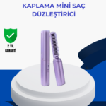 Taşınabilir Saç Düzleştirici Tarak – Ayarlanabilir Isı Kontrollü