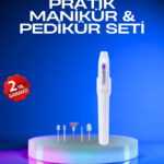 Taşınabilir Profesyonel Elektrikli Tırnak Matkap Seti – Sessiz