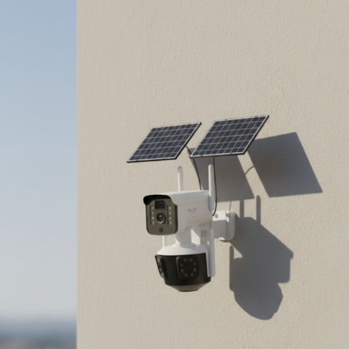Solar Enerjili 4G Kablosuz Güvenlik Kamerası 12000mAh Bataryalı