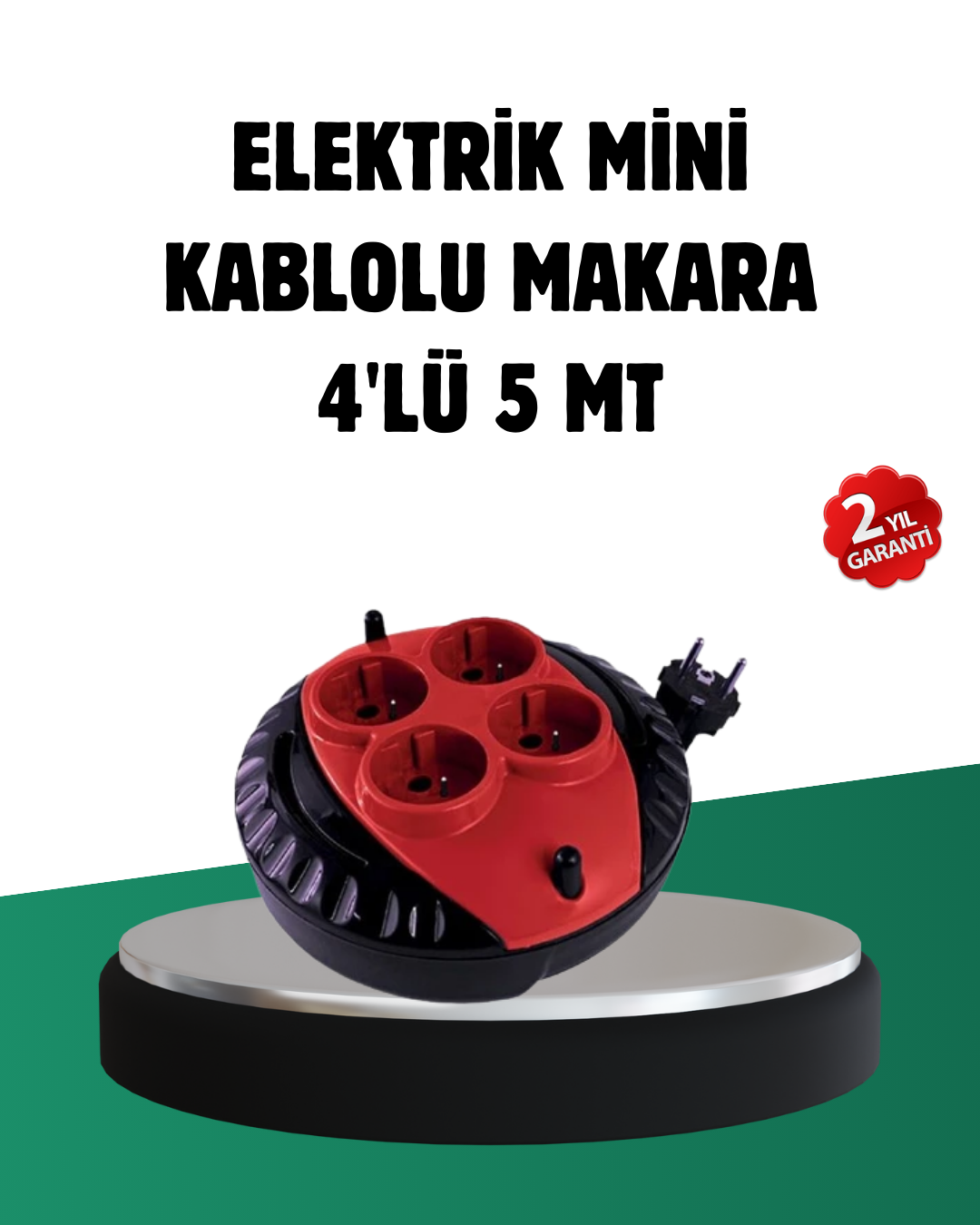 4 130 1 700x875 Türkiye Üretimi 5 Metre 4 Prizli Kablolu Makara najmaddin.com Türkiye Üretimi 5 Metre 4 Prizli Kablolu Makara