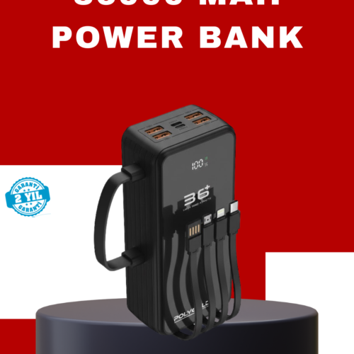 Kablosuz Şarj Özellikli Güç Bankası Gün Boyu Kesintisiz Enerji